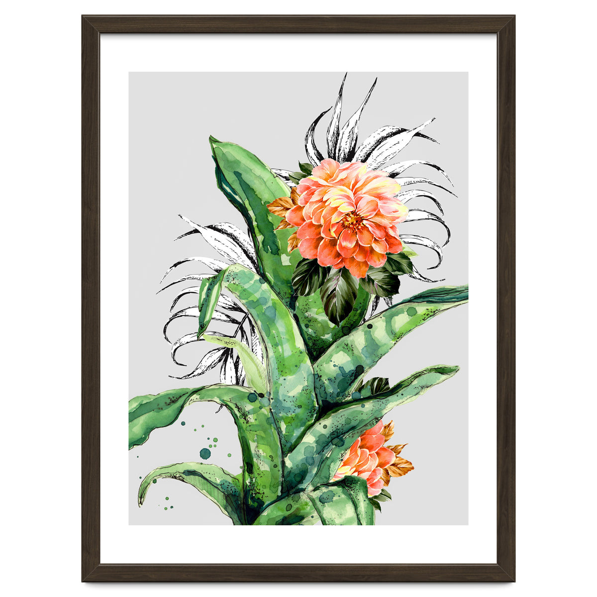 Collage of florid nature