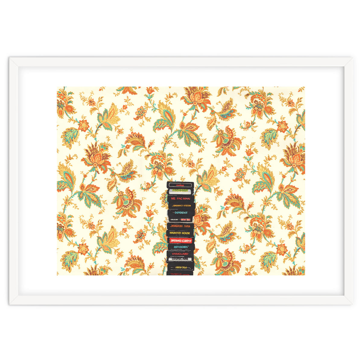 Atari & Flower Wallpaper