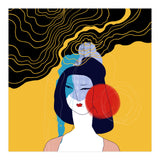 Maid in meditation (Print Only) thumbnail