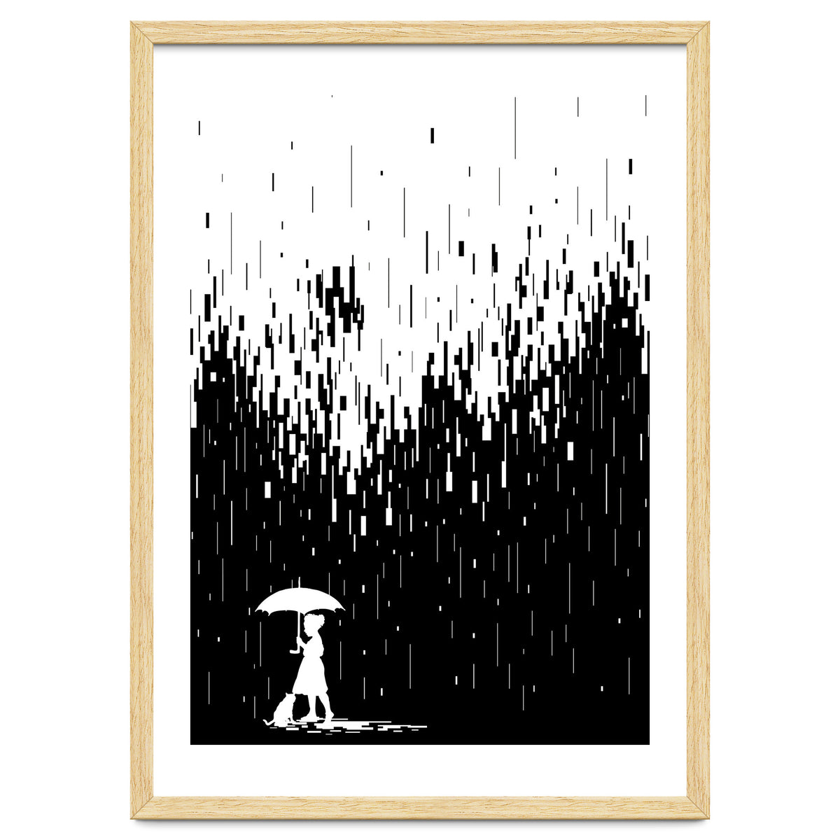 Pixel Rain