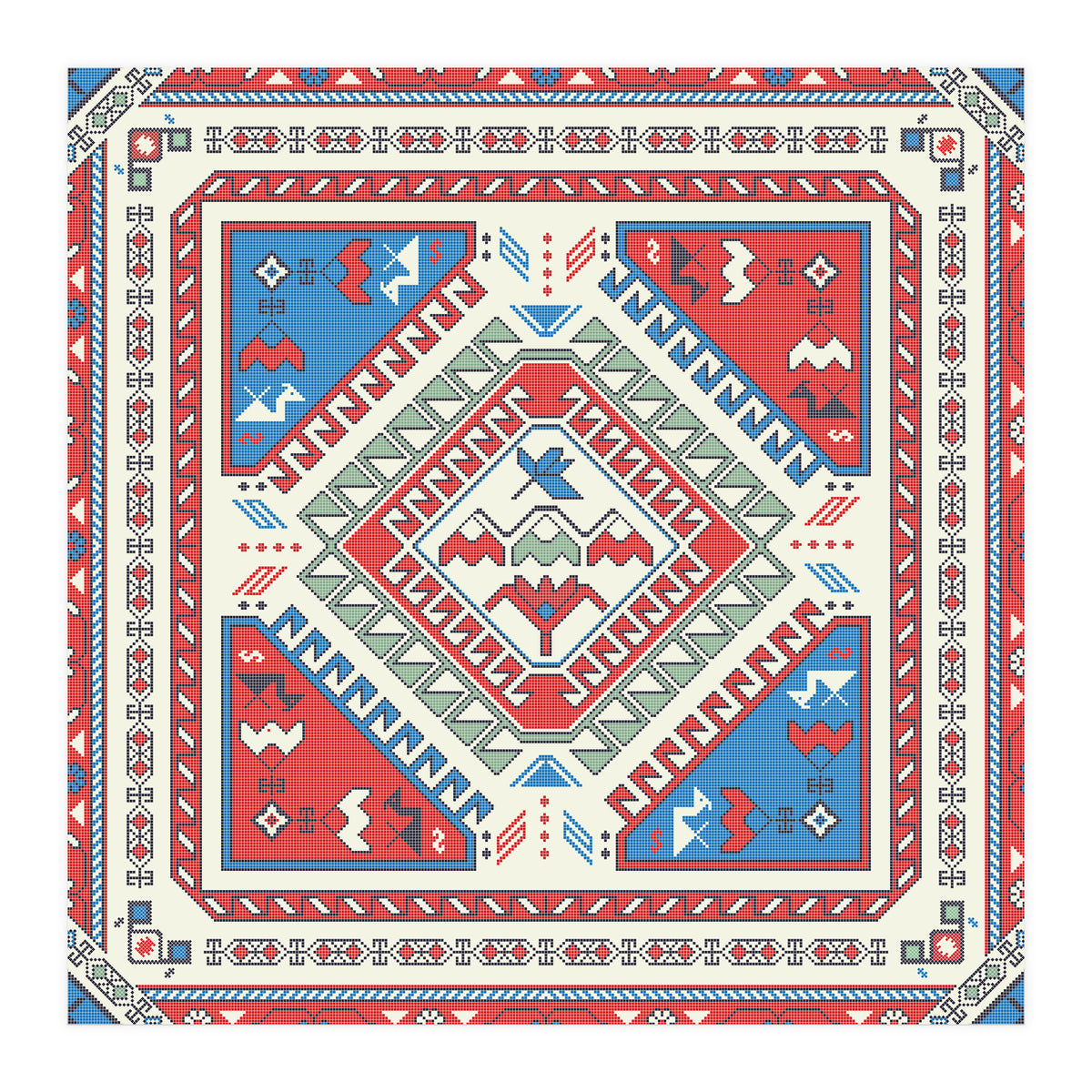 Georgian rug 1 (Print Only)