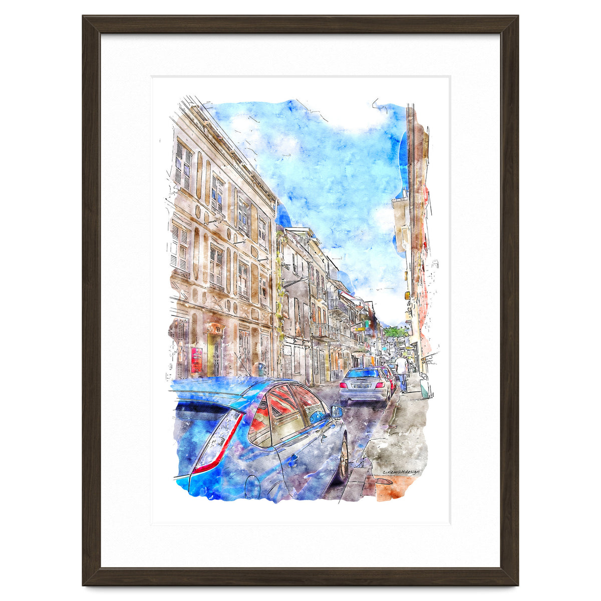 Street of Fort-de-France