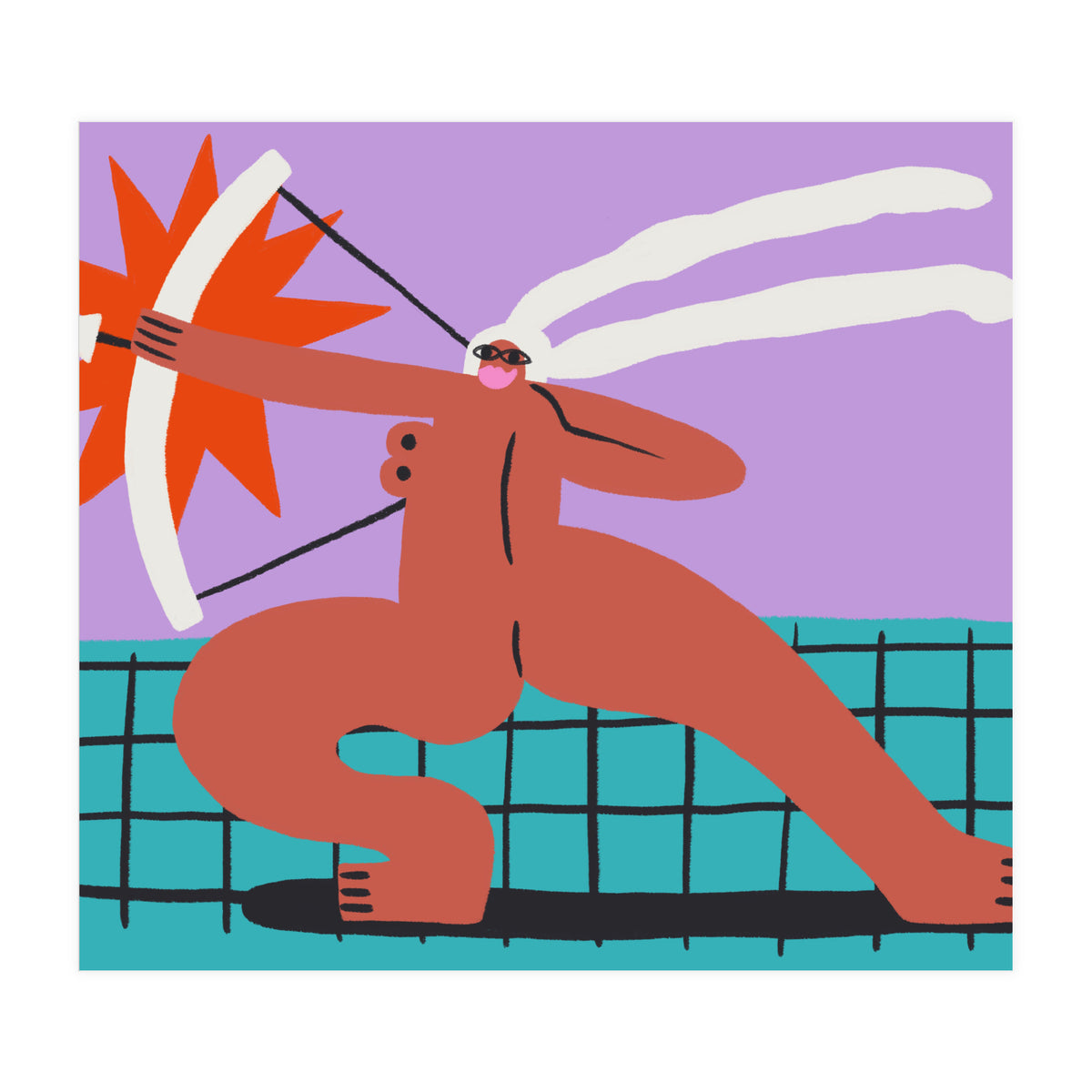 Thrill Hunter Ka Pow Sagittarius (Print Only)