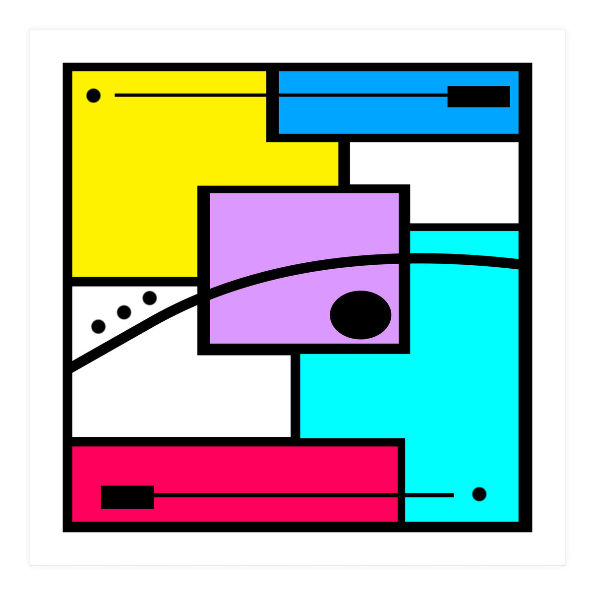 Abstrato Geométrico 37.3 (Print Only)