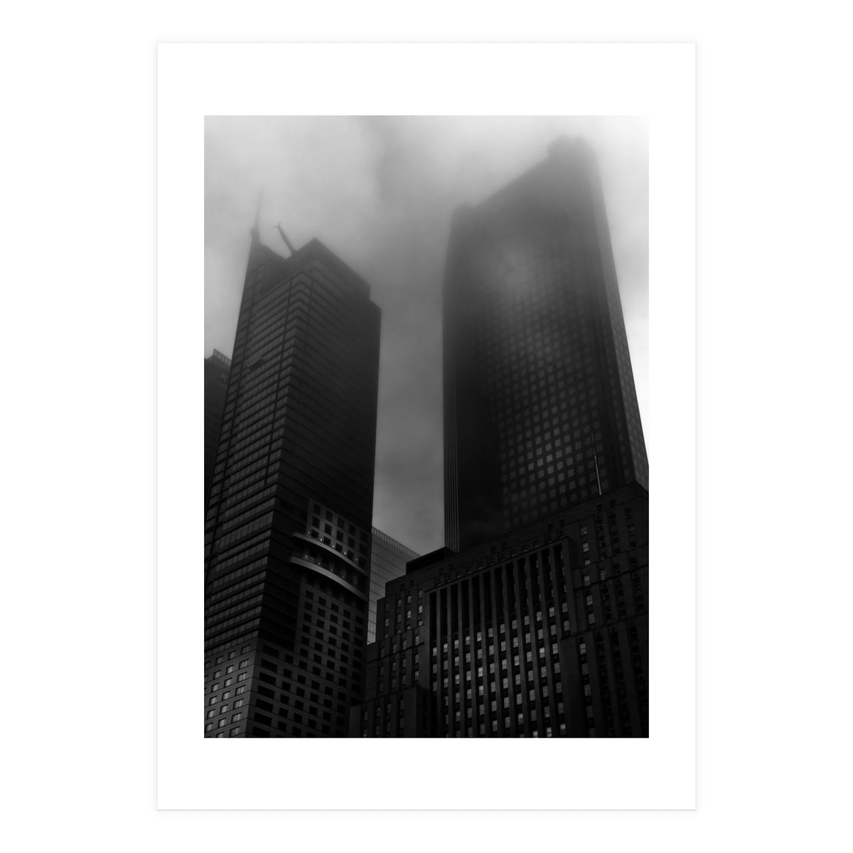 Downtown Toronto Fogfest No 2 (Print Only)