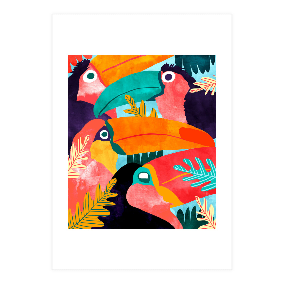 Toucan Flock (Print Only)