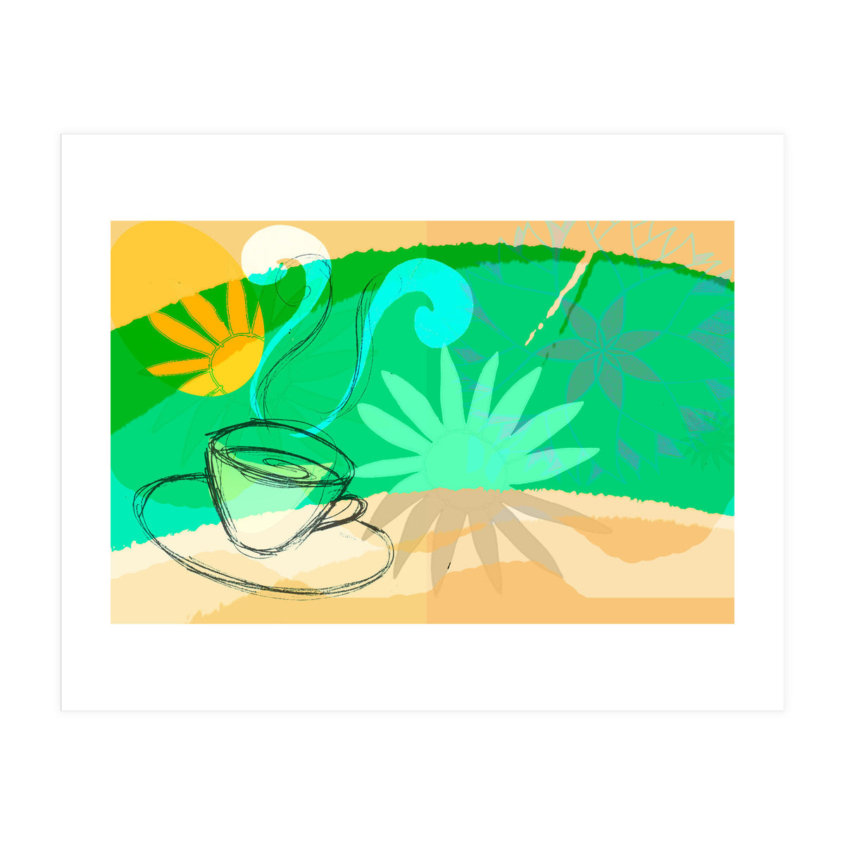 Morning coffee (Print Only)