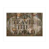 Let's Travel The World (Print Only) thumbnail