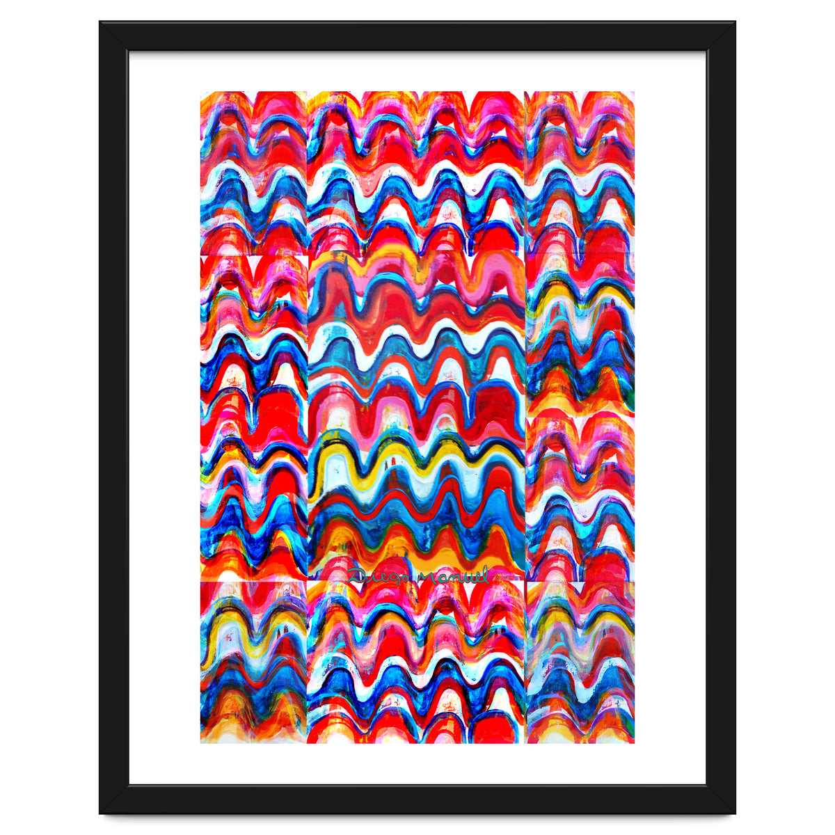 Pop abstract color full