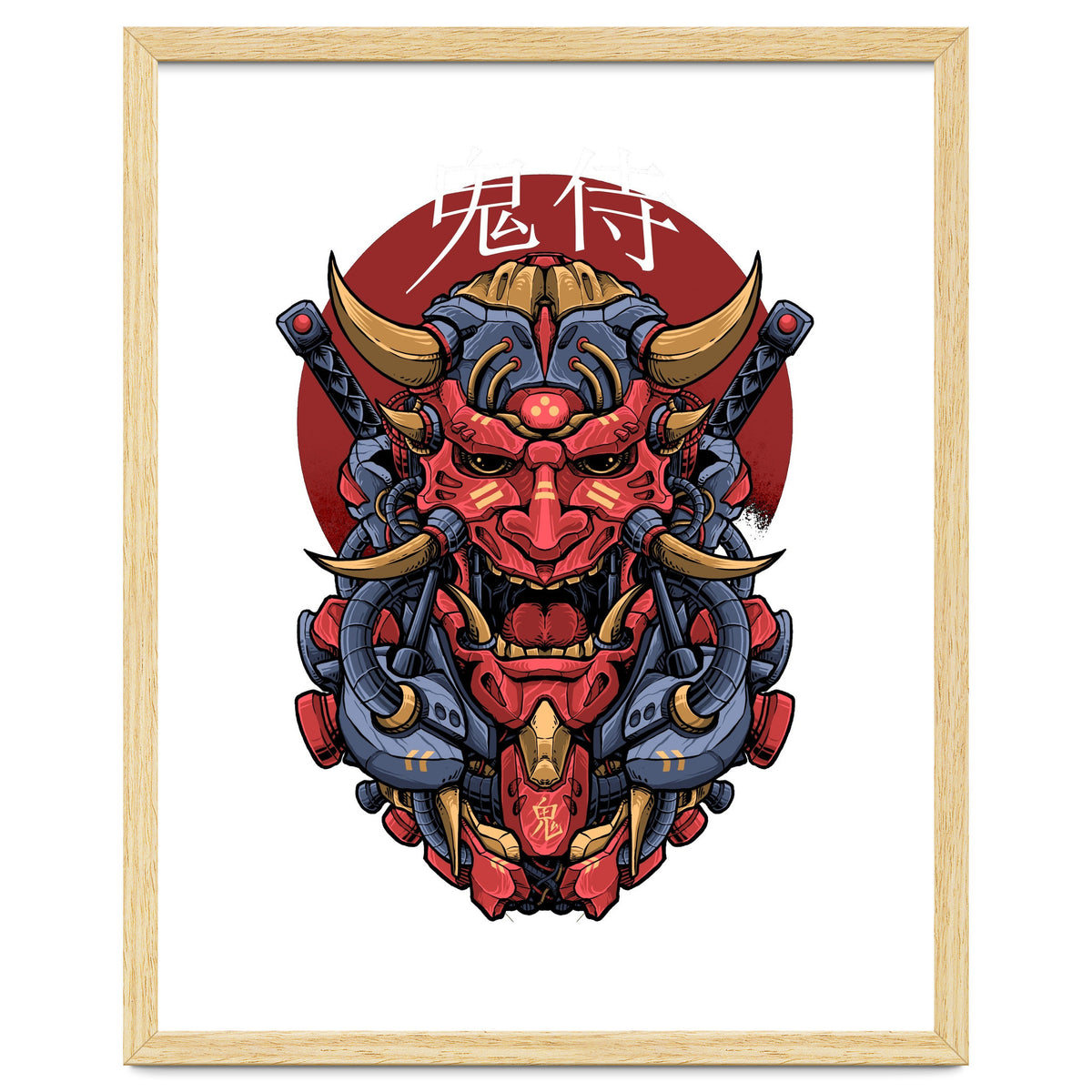 Japanese Oni Samurai