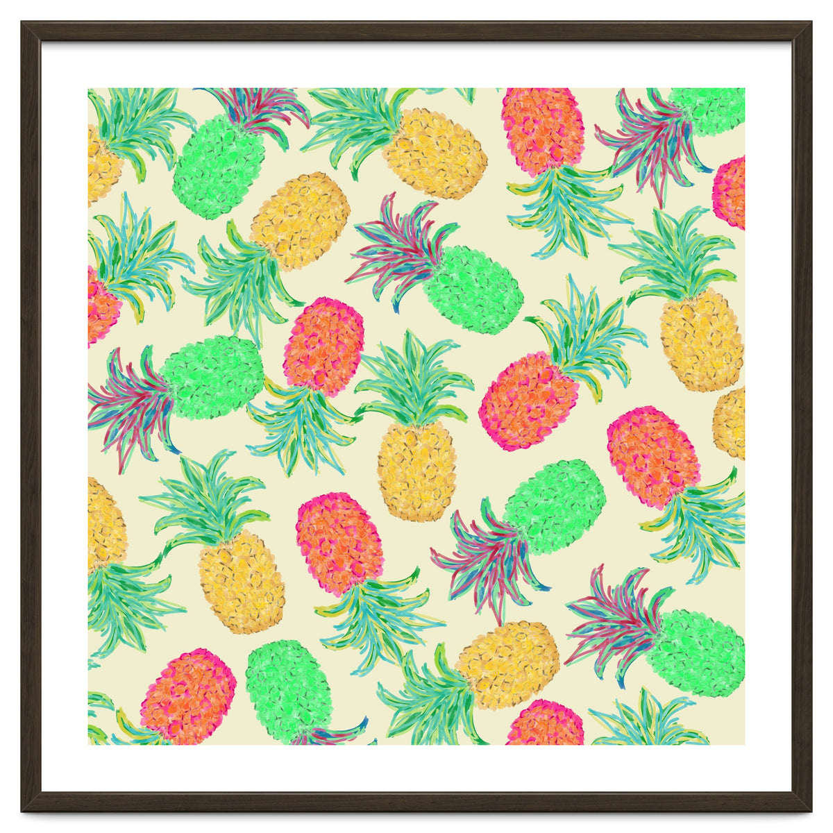 Pineapple Pandemonium Multicolo