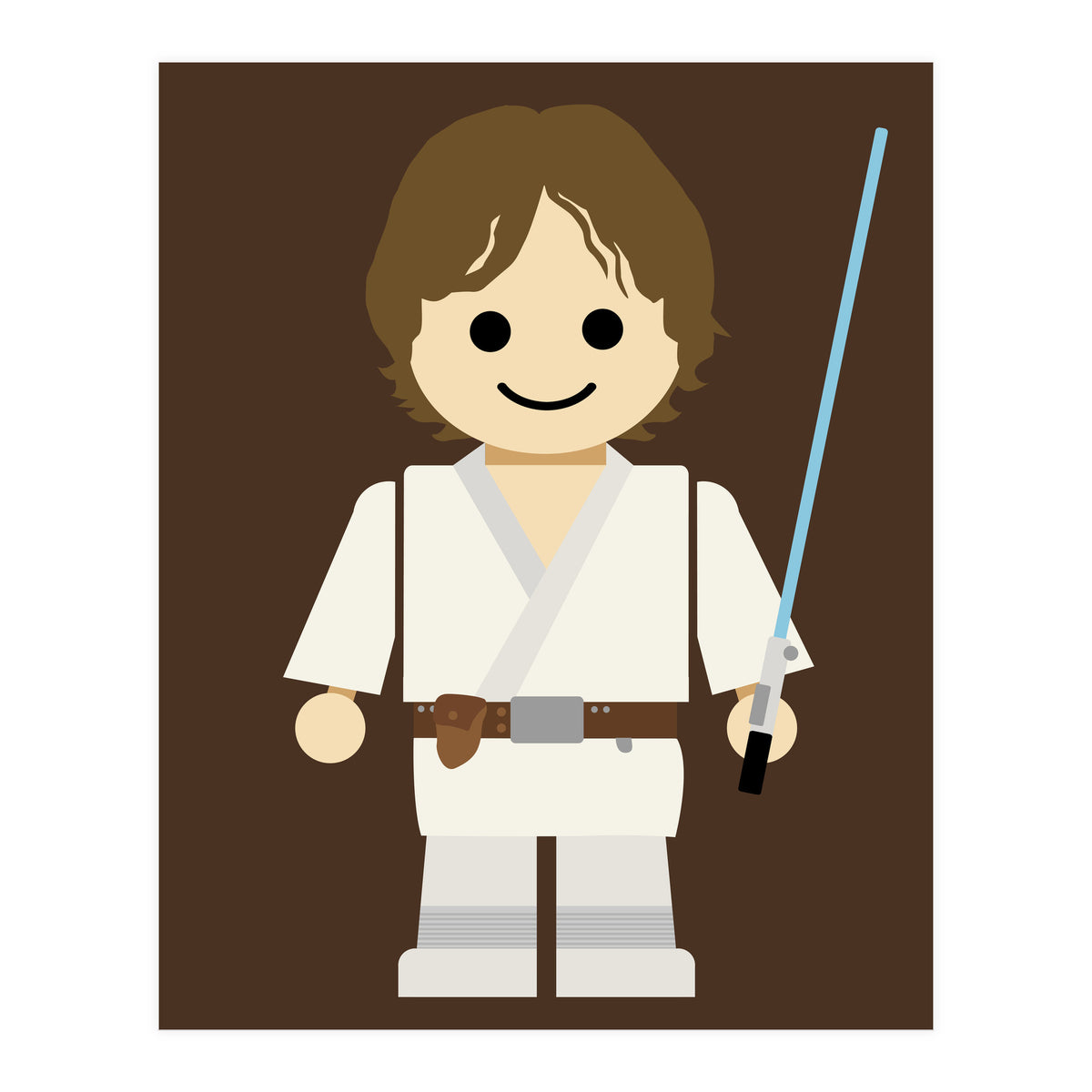 Luke Skywalker Toy (Print Only)