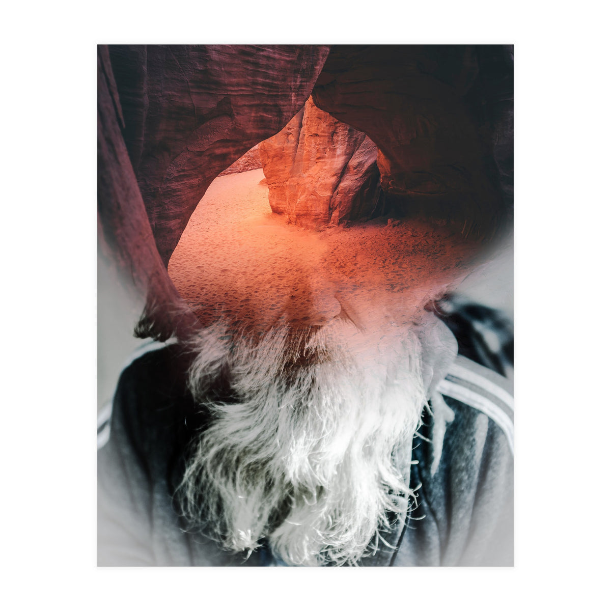 Der Mann Am Berg 2 (Print Only)