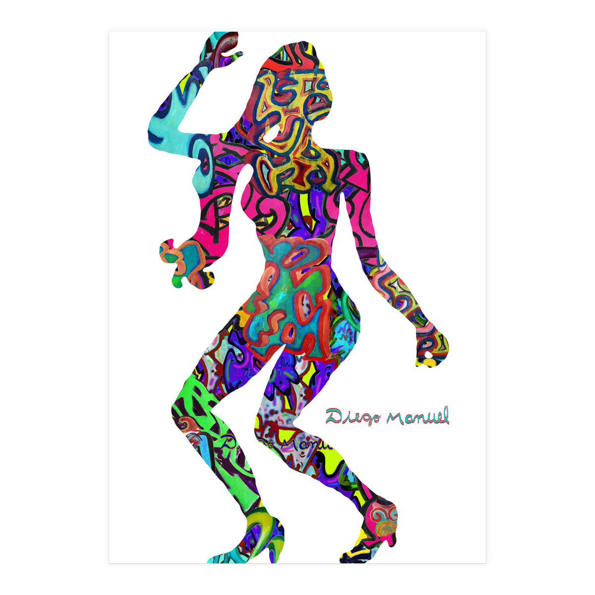Dance Girl B 24  (Print Only)