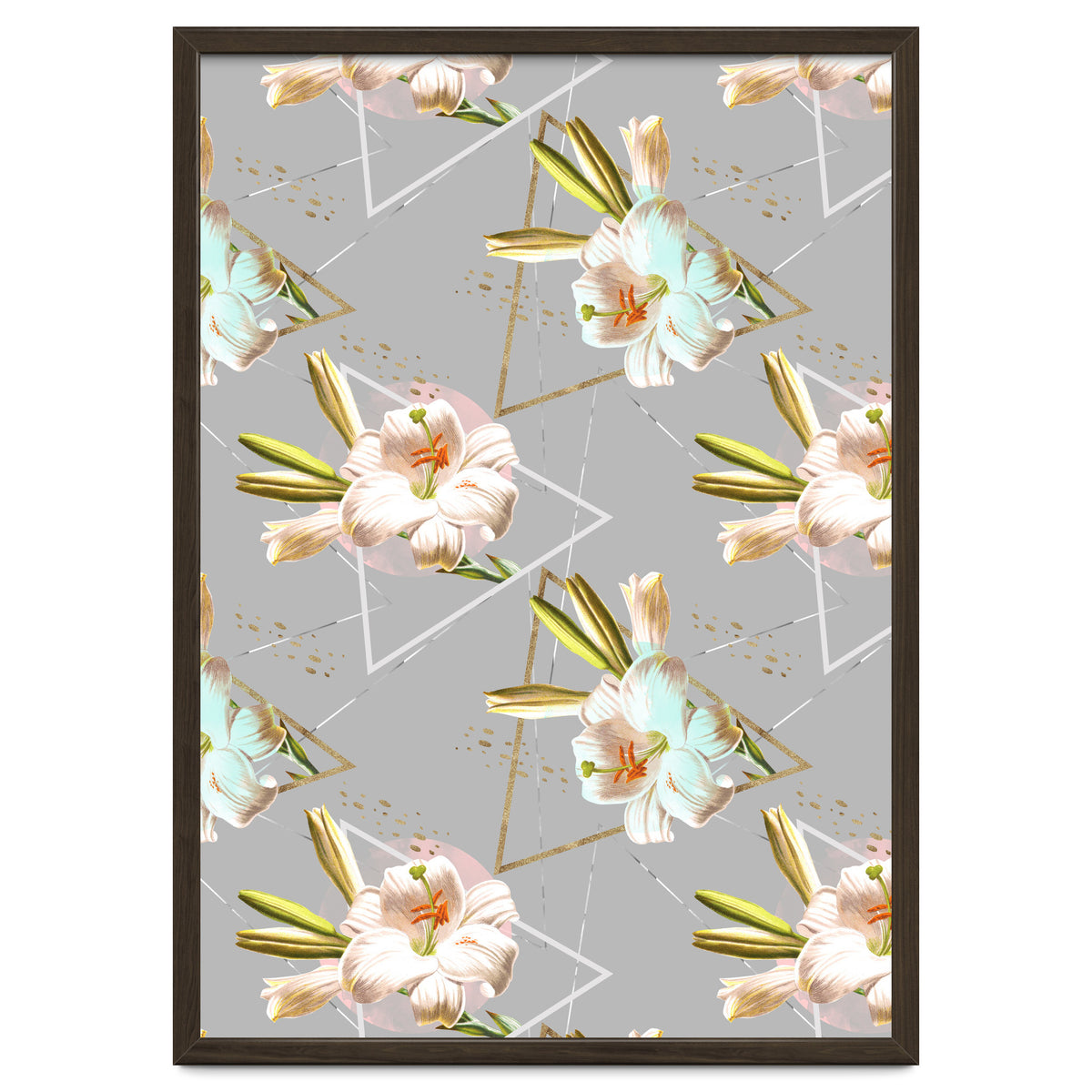 Botanical blooming with geometric 02