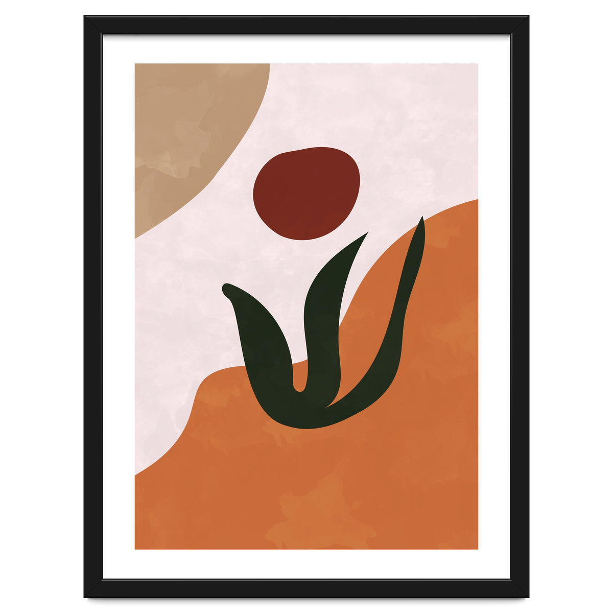 Abstract Nordic Botanical