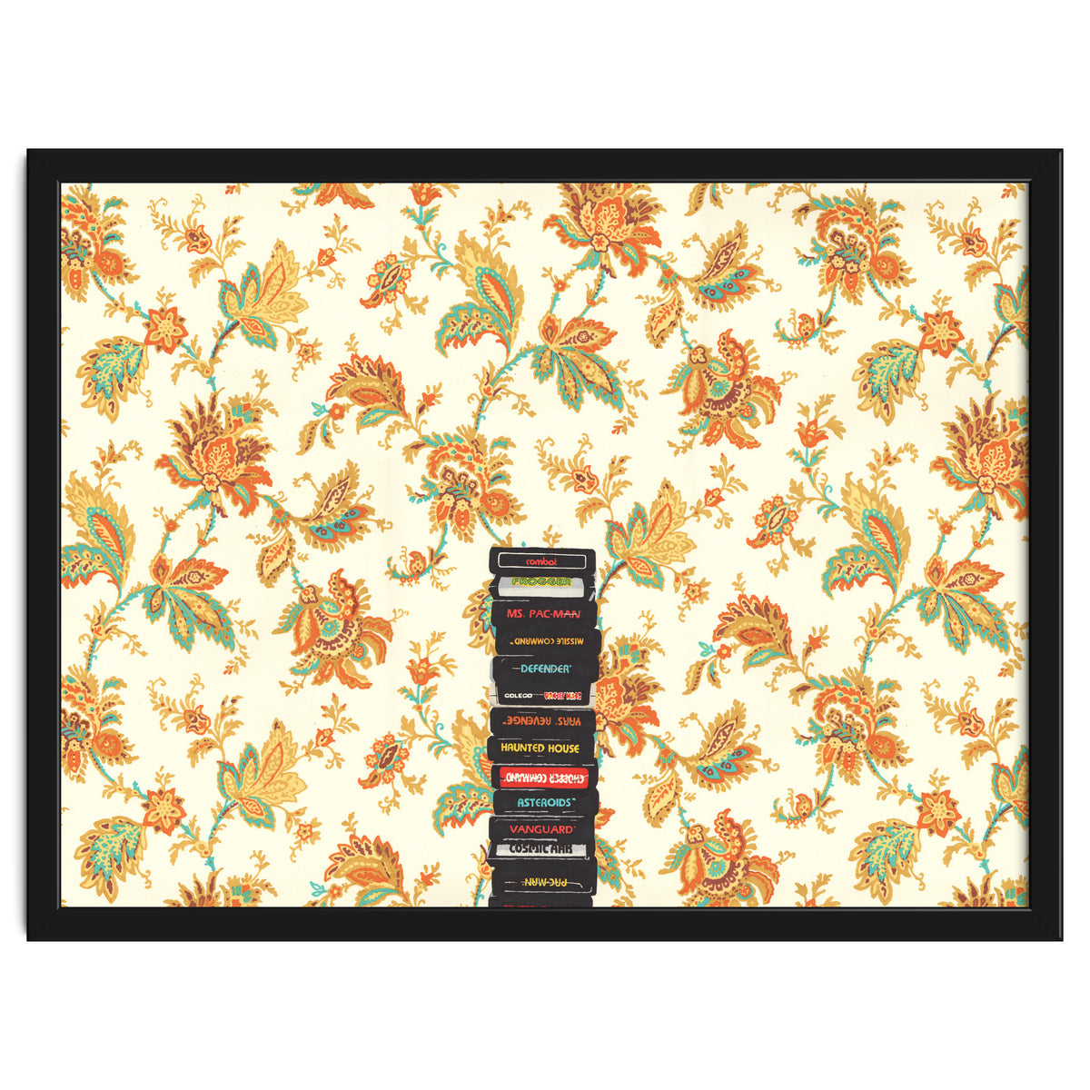 Atari & Flower Wallpaper