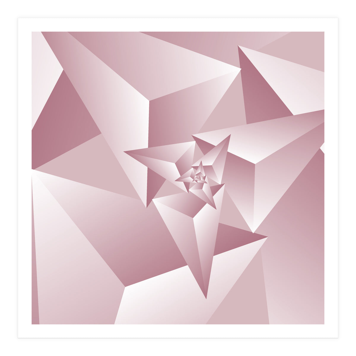 Geometric Triangle Modern  (Print Only)