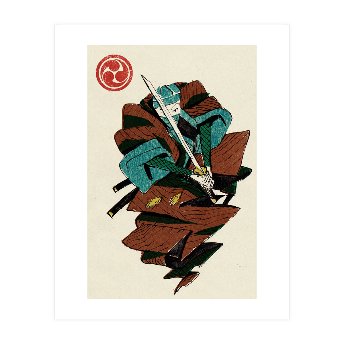 Slice & Dice - Ninja (Print Only)