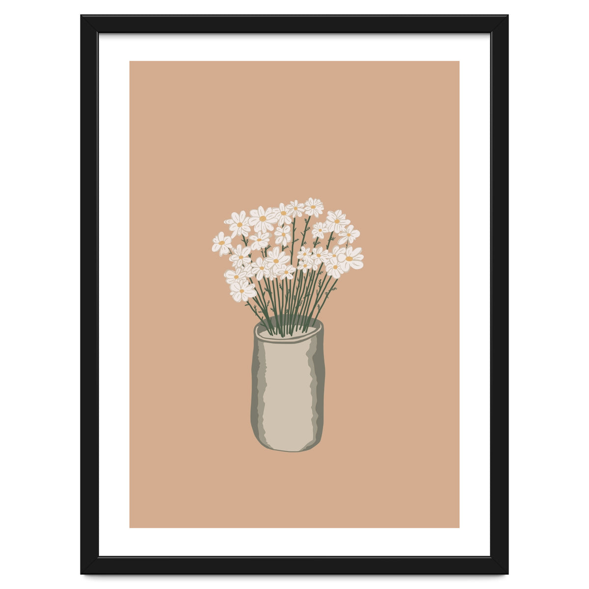 Daisies in a vase
