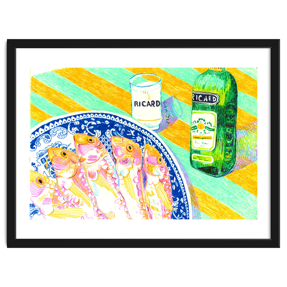 Lunch Rougets & Pastis