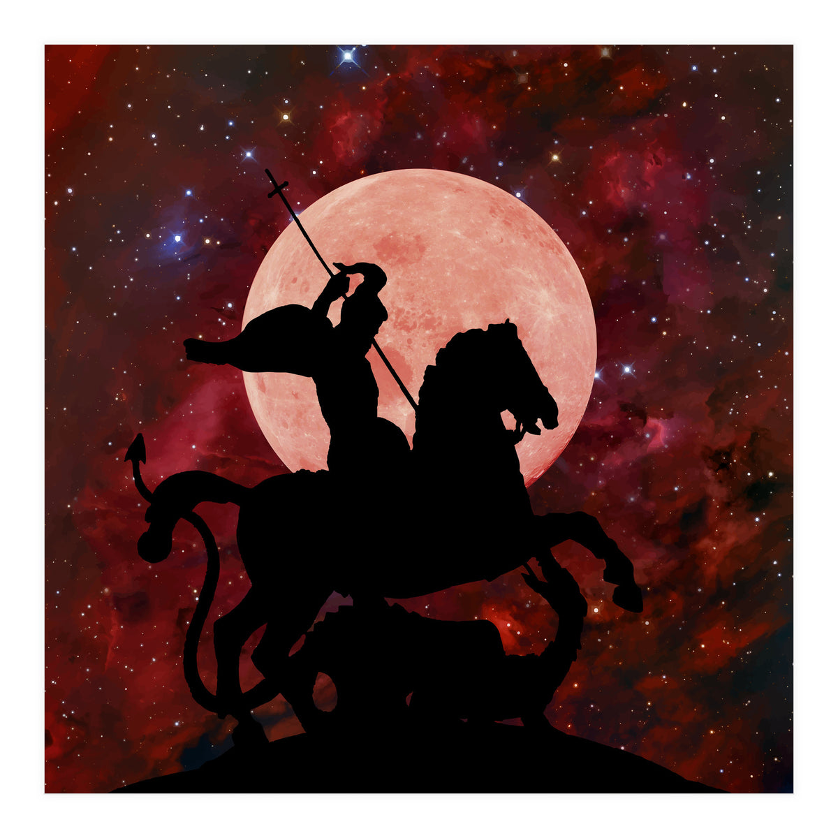 SAINT JORGE AND THE DRAGON (Print Only)