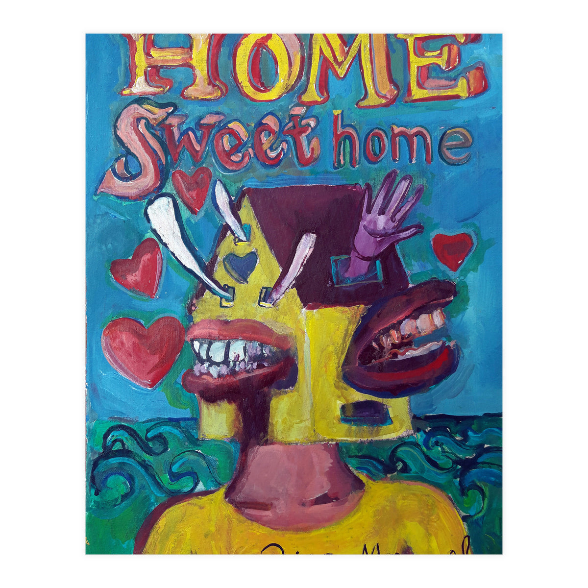 Home Sweet (Print Only)
