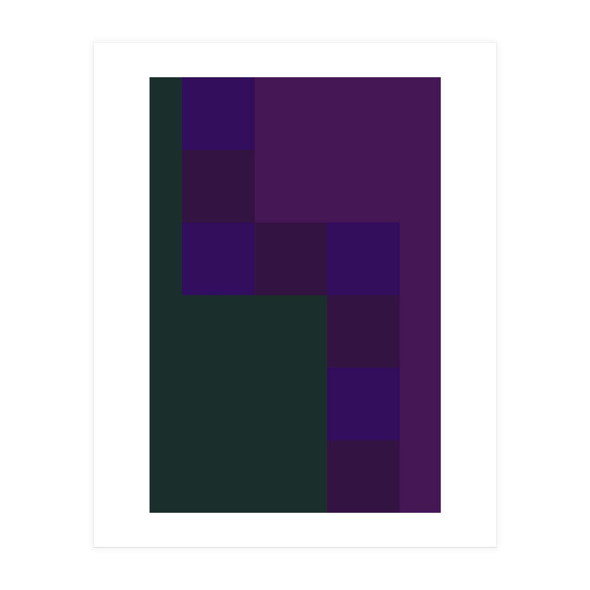 Geometric Minimalist Abstract Modern 5 (Print Only)