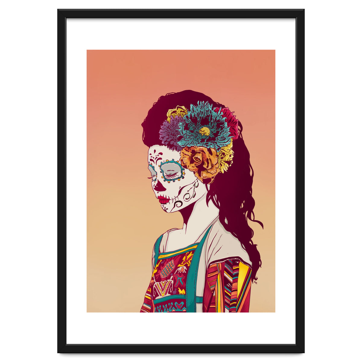 Mexican Skull Lady