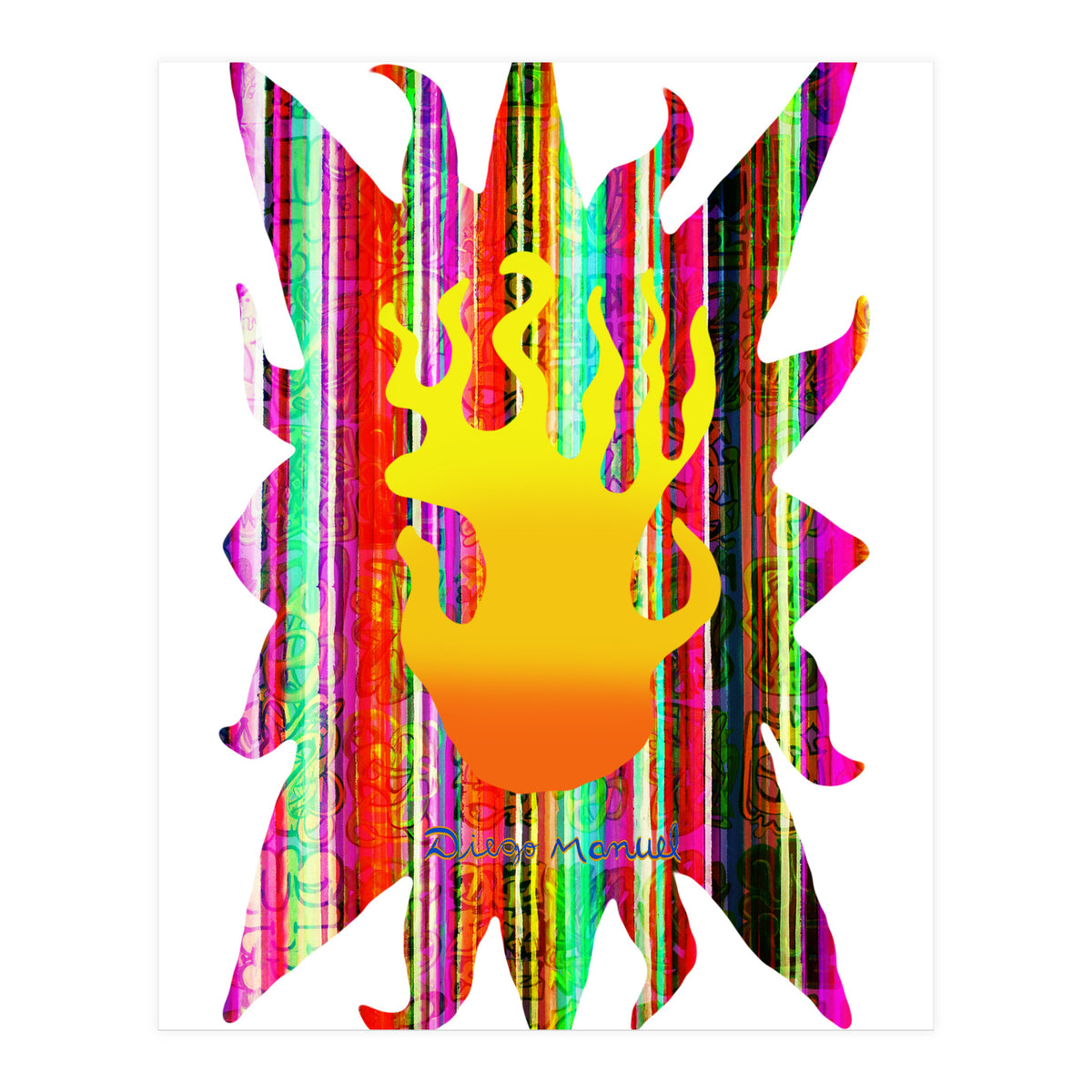Fuego 16 Copia (Print Only)