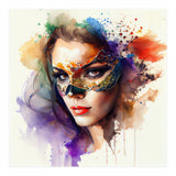 Watercolor Carnival Woman #11 (Print Only) thumbnail