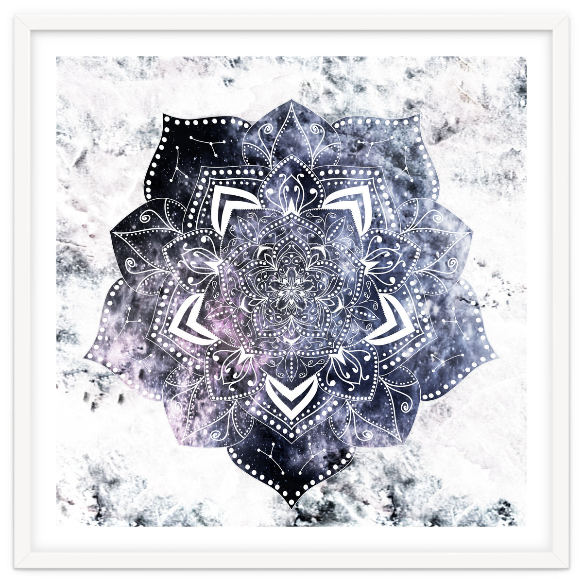 Cancer Constellation Mandala