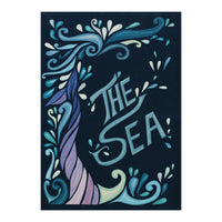 Art Nouveau Sea (Print Only)