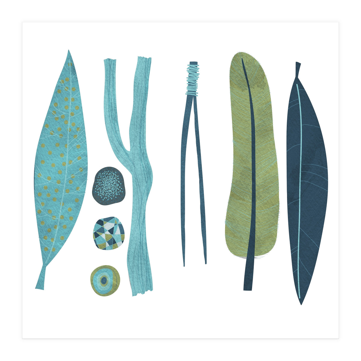 Sticks And Stones (Print Only)