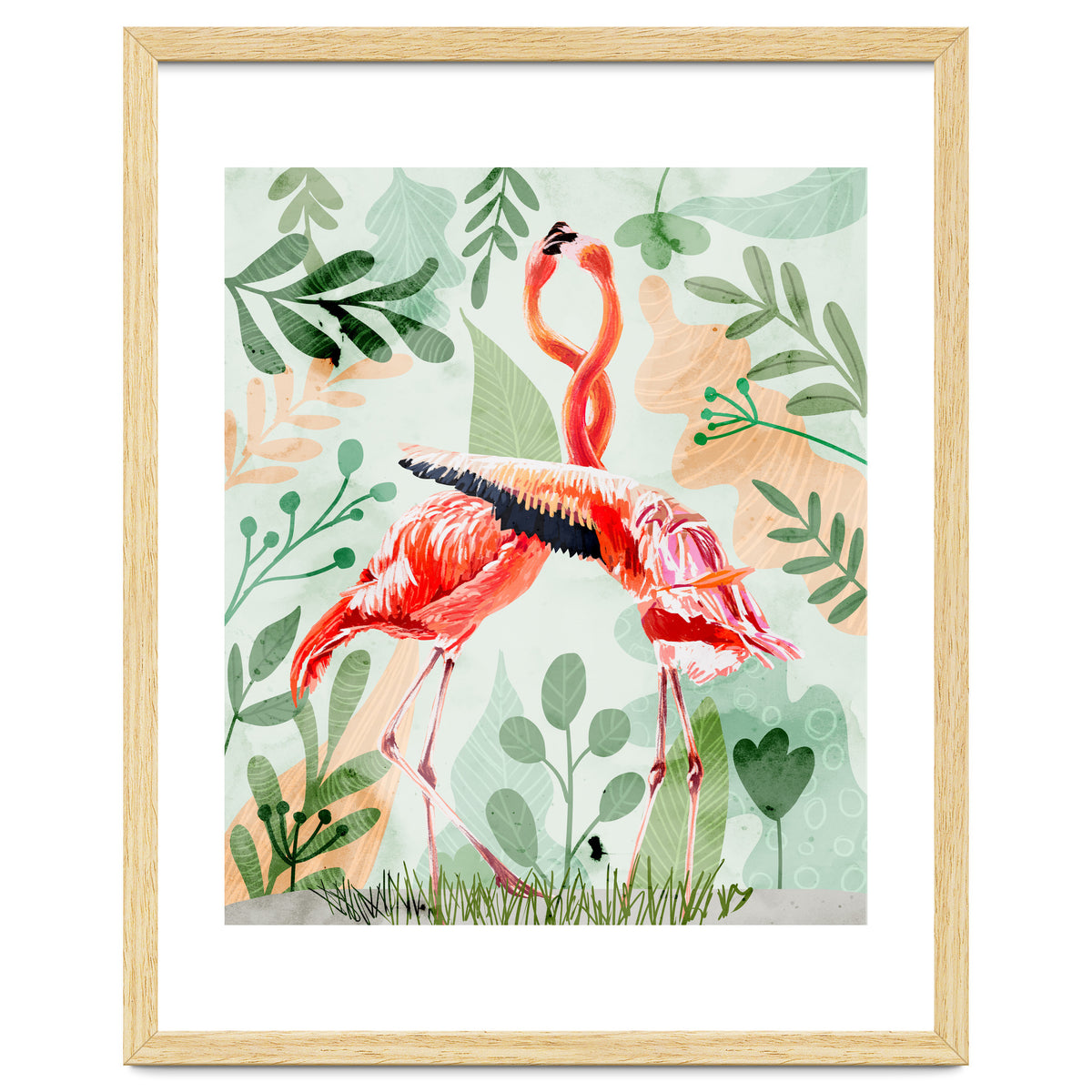 Flamingo Love