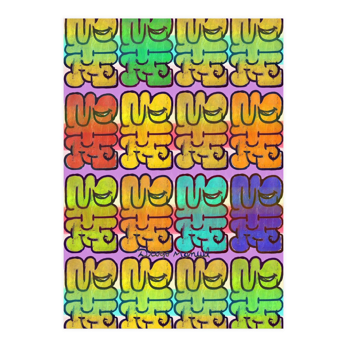 Graffitis 2021 Tapiz 97 (Print Only)