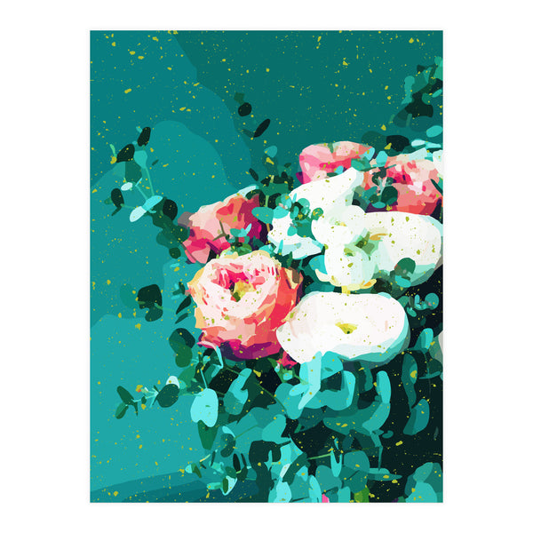 Floral & Confetti (Print Only)