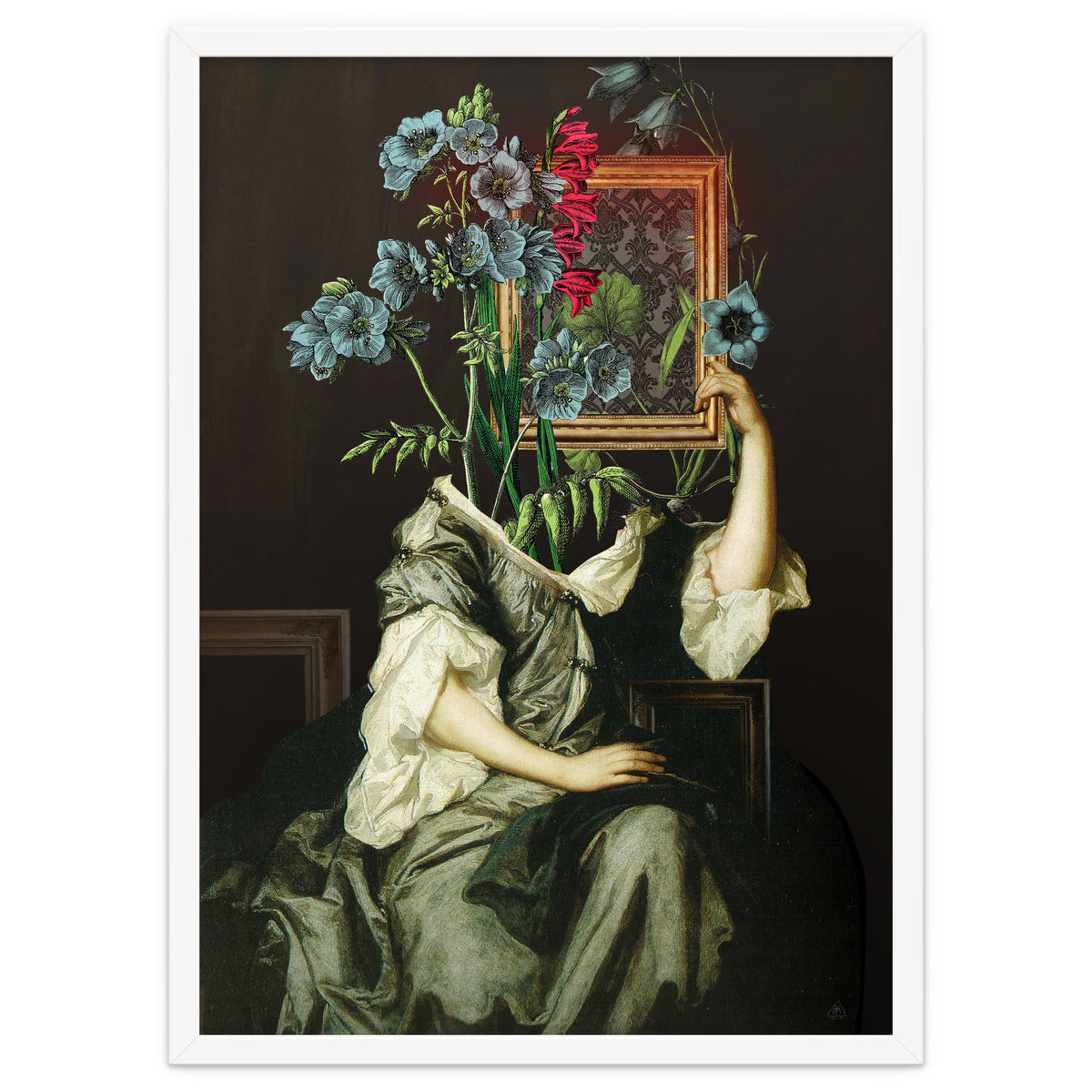 Florales Portrait Disatster