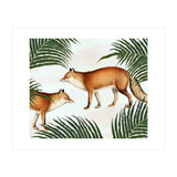 Red Fox Pair (Print Only) thumbnail