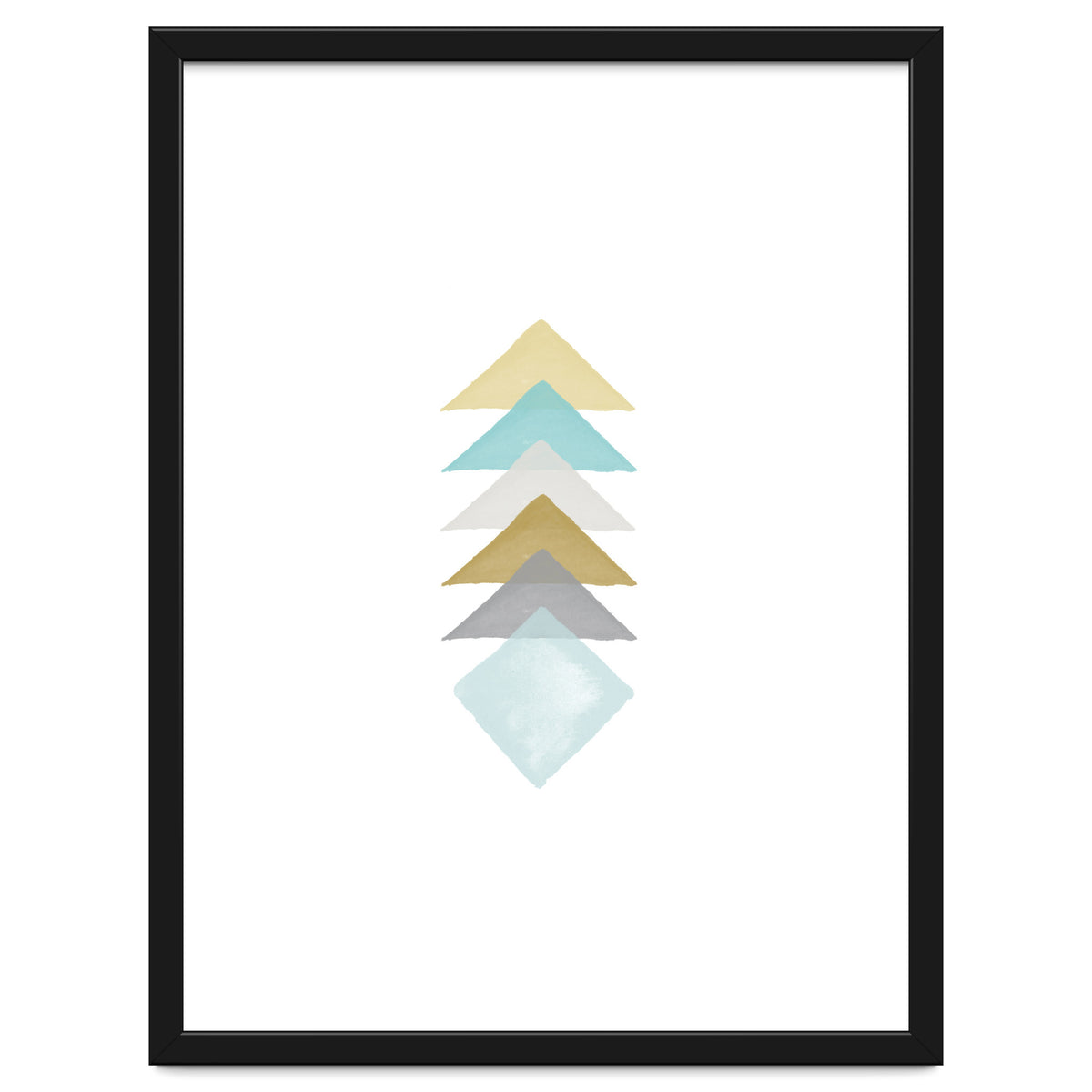 Watercolor Triangles