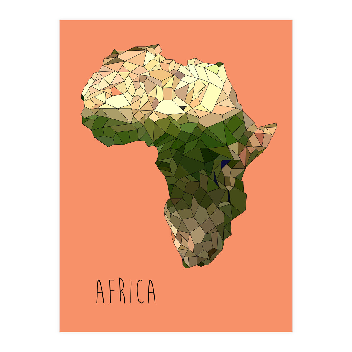 AFRICA – Pink  (Print Only)