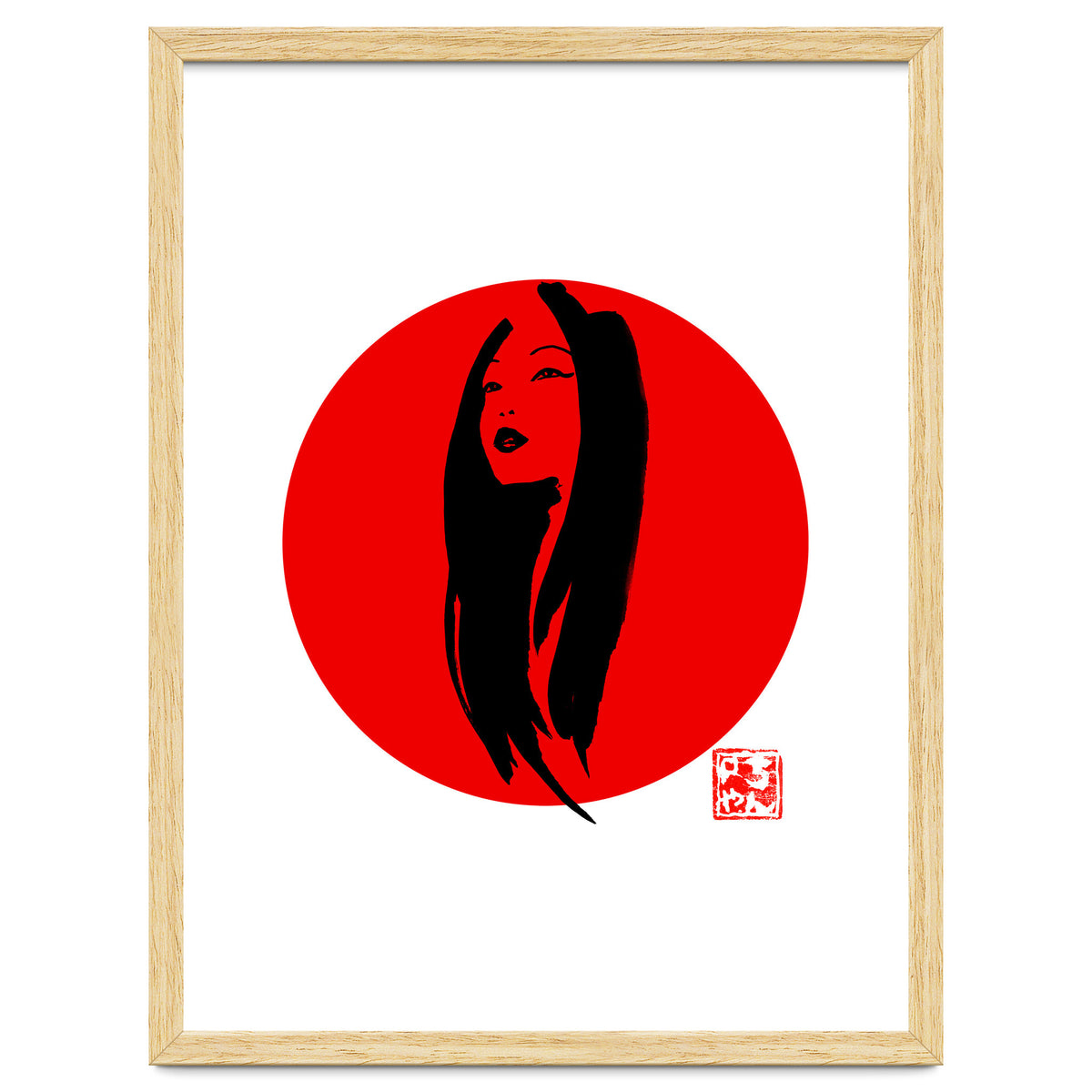 Geisha02 in red