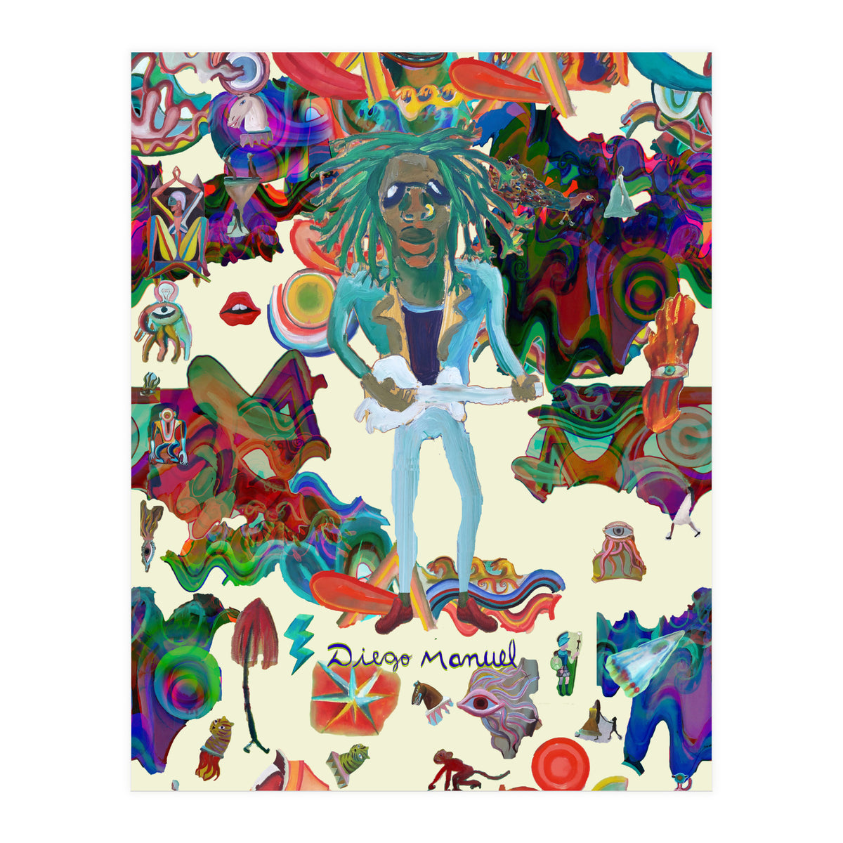 Graffitis 2021 Tapiz 52 B (Print Only)