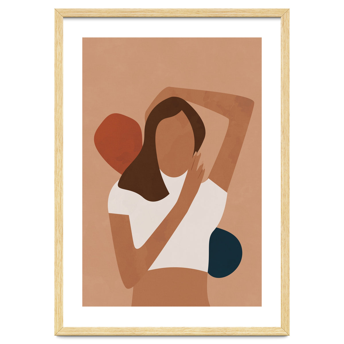 Boho Woman EarthyTones