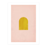 Pink and mustard arch (Print Only) thumbnail