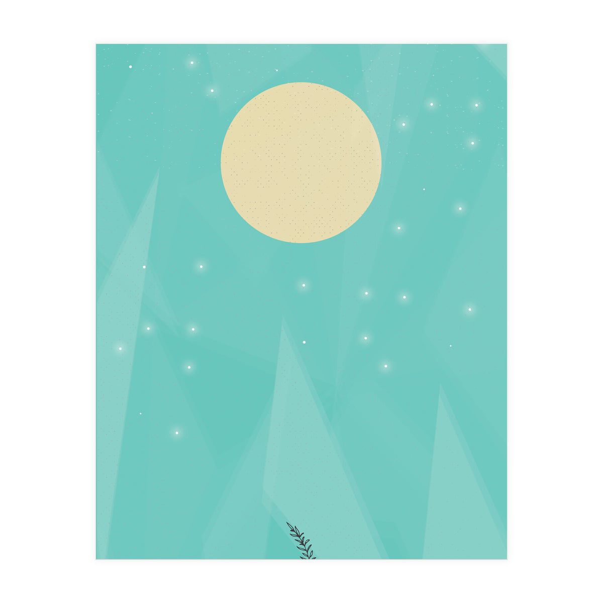 Moonflower Retro (Print Only)