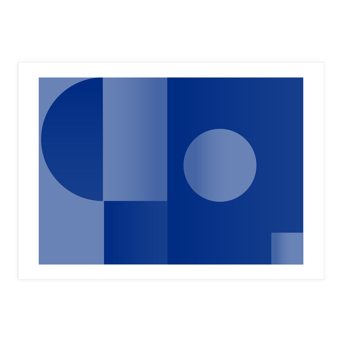 Lowering the moon | abstract minimal (Print Only)