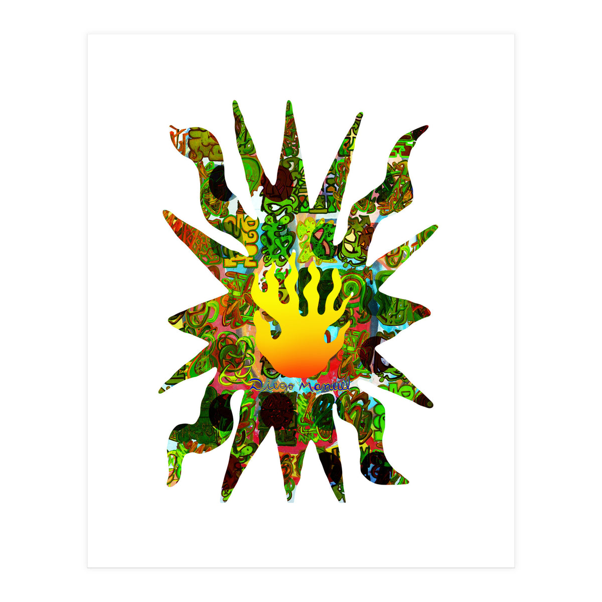 Fuego 29 Copia (Print Only)