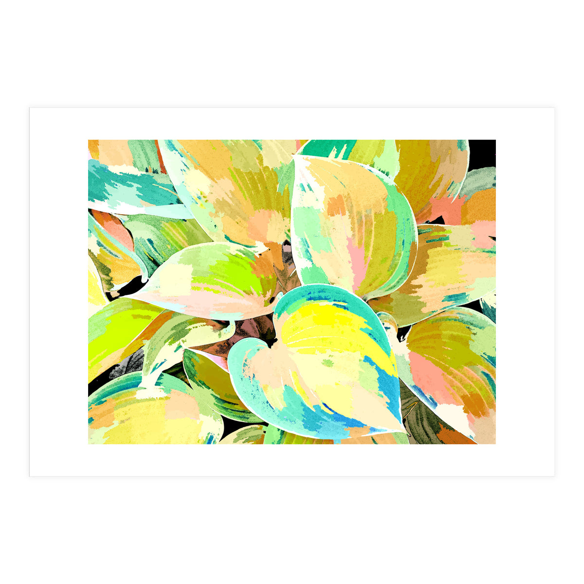 Tropical Leaves (Print Only)