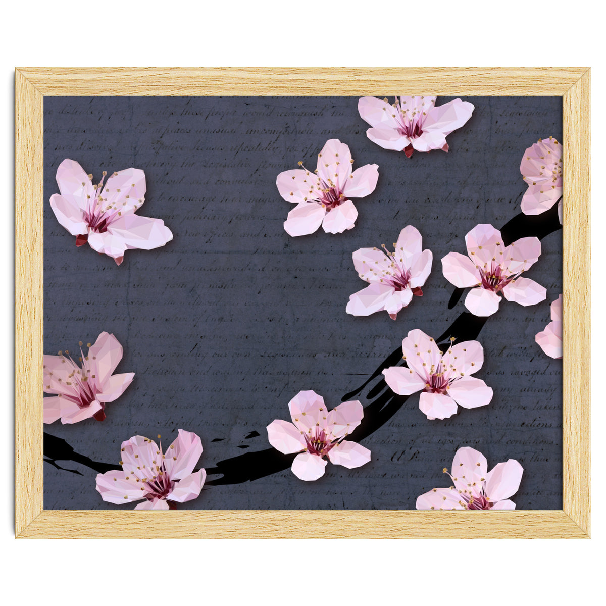 Triangulated Cherry Blossoms